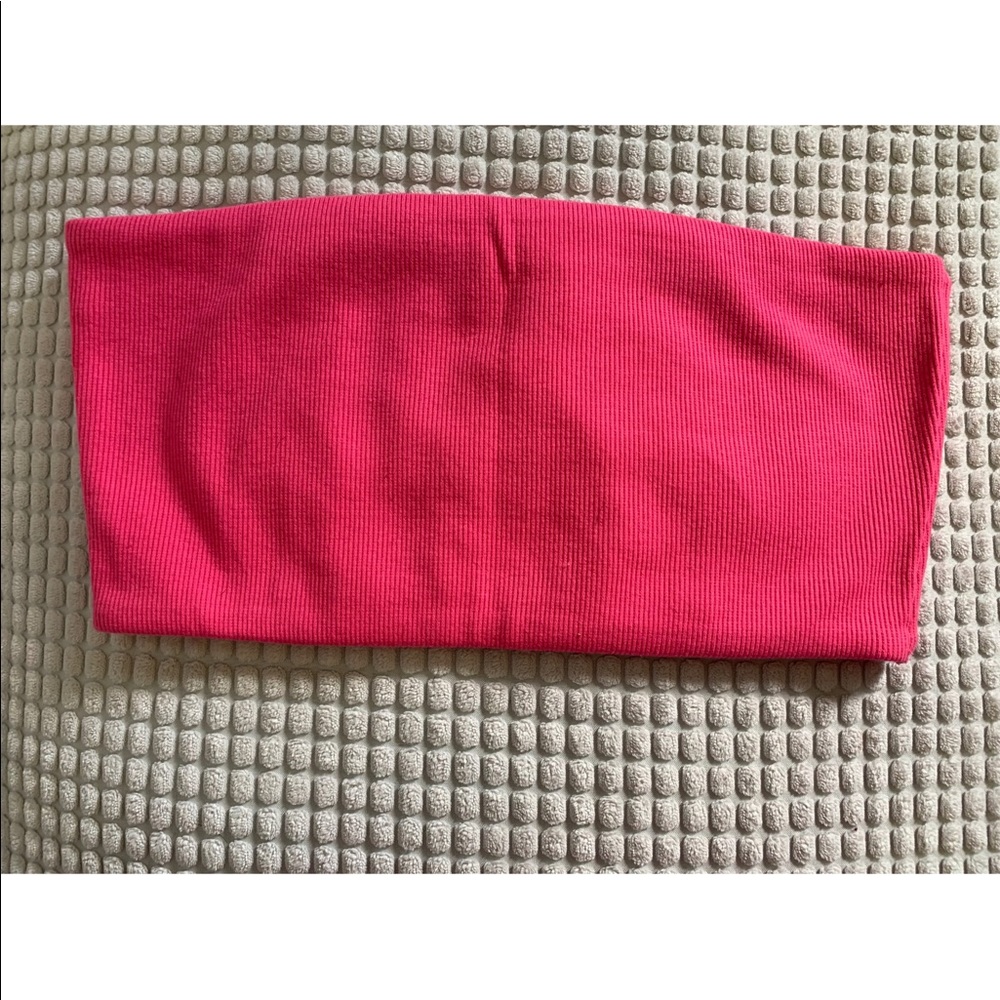 Bandeau Hot Pink Top